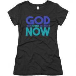 Ladies Slim Fit Super Soft Triblend Tee