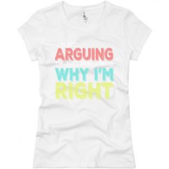 Ladies Slim Fit Basic Promo Jersey Tee