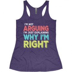 Ladies Slim Fit Super Soft Racerback Triblend Tank