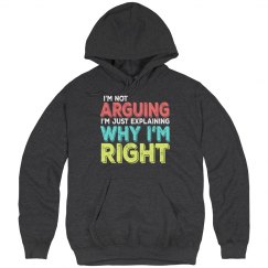 I'm Right Unisex Ultimate Cotton Heavyweight Hoodie