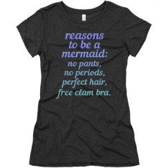 Ladies Slim Fit Super Soft Triblend Tee