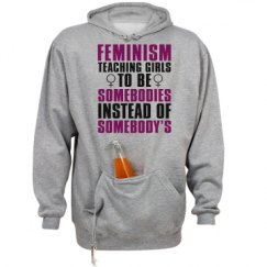 Unisex Beer Holder Tailgate Hoodie