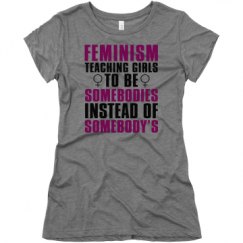 Ladies Slim Fit Super Soft Triblend Tee