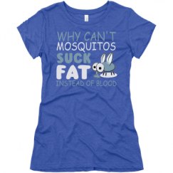 Ladies Slim Fit Super Soft Triblend Tee