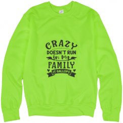 Unisex Neon Crewneck Sweatshirt