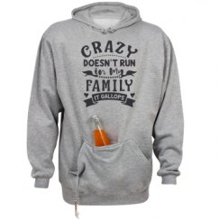 Unisex Beer Holder Tailgate Hoodie