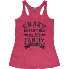 Ladies Slim Fit Super Soft Racerback Triblend Tank