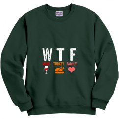 Unisex Film and Foil Crewneck Sweatshirt