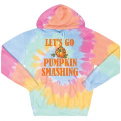 Unisex Tie-Dye Fleece Hoodie