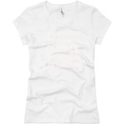 Ladies Slim Fit Basic Promo Jersey Tee