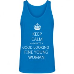 Unisex Jersey Neon Tank Top