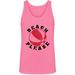 Unisex Jersey Neon Tank Top