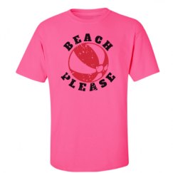 Unisex Ultra Cotton Safety Neon Crewneck Tee