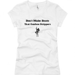 Ladies Slim Fit Basic Promo Jersey Tee