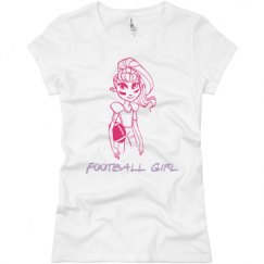 Ladies Slim Fit Basic Promo Jersey Tee