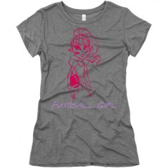 Ladies Slim Fit Super Soft Triblend Tee