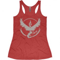 Ladies Slim Fit Super Soft Racerback Triblend Tank