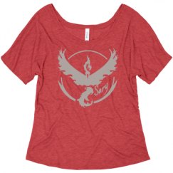 Ladies Flowy Slouchy Tee