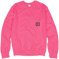 Unisex Neon Crewneck Sweatshirt