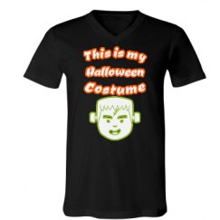 Unisex V-Neck Jersey Tee