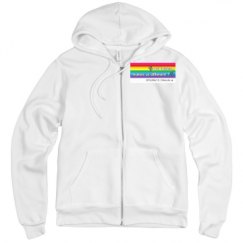Unisex Fleece Full Zip Midweight Hoodie