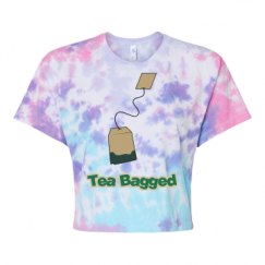 Women's Tie Dye Crop Top Tee