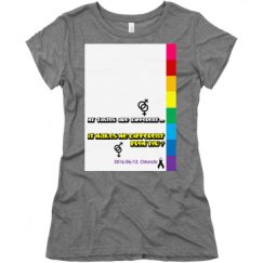 Ladies Slim Fit Super Soft Triblend Tee