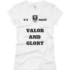 Ladies Slim Fit Basic Promo Jersey Tee