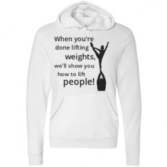 Unisex Fleece Pullover Midweight Hoodie