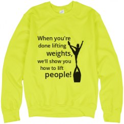 Unisex Neon Crewneck Sweatshirt