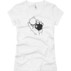 Ladies Slim Fit Basic Promo Jersey Tee
