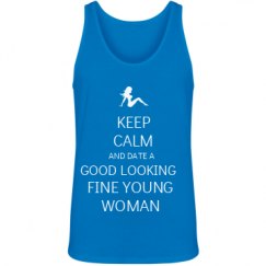 Unisex Jersey Neon Tank Top