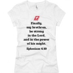 Ladies Slim Fit Basic Promo Jersey Tee