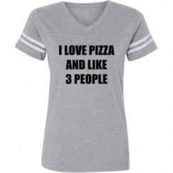 Ladies Relaxed Fit Vintage Sports Tee