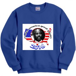 Unisex Film and Foil Crewneck Sweatshirt