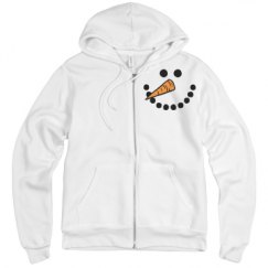 Unisex Fleece Full Zip Midweight Hoodie