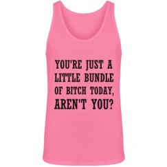 Unisex Jersey Neon Tank Top