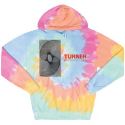 Unisex Tie-Dye Fleece Hoodie