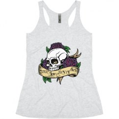 Ladies Slim Fit Super Soft Racerback Triblend Tank