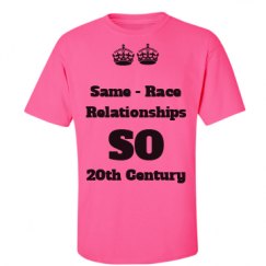 Unisex Ultra Cotton Safety Neon Crewneck Tee