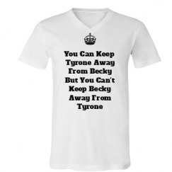 Unisex V-Neck Jersey Tee