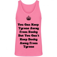 Unisex Jersey Neon Tank Top