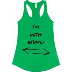 Ladies Slim Fit Racerback Tank Top