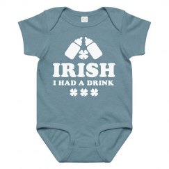 Lil' Funny Irish St Patty Baby