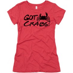 Ladies Slim Fit Super Soft Triblend Tee