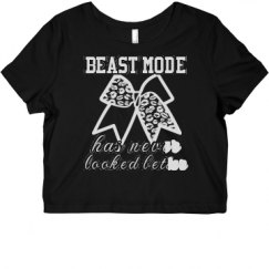 Ladies Slim Fit Crop Top Tee