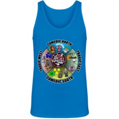 Unisex Jersey Neon Tank Top