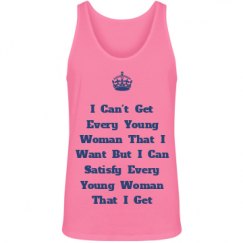 Unisex Jersey Neon Tank Top