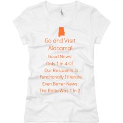 Ladies Slim Fit Basic Promo Jersey Tee