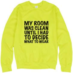 Unisex Neon Crewneck Sweatshirt